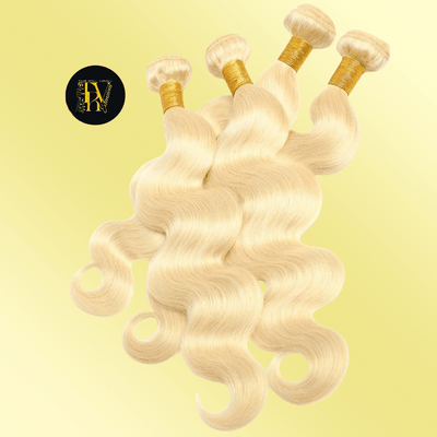 TRV EXTENSIONS  Blonde Ambition – #613 Raw  Wave Blonde Hair 18-30